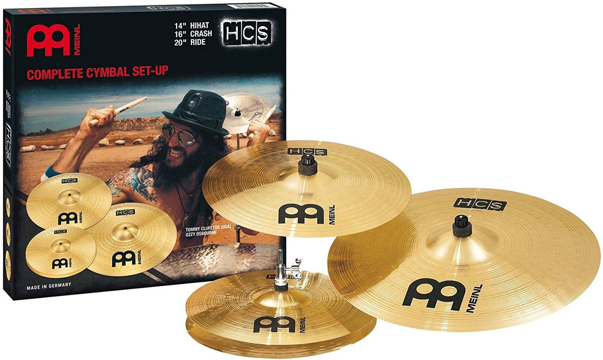 Meinl HCS Complete Cymbal Set HCS141620
